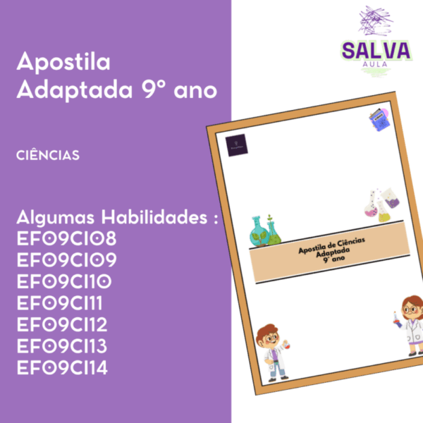 Apostila Adaptada 9° ano - Ciências