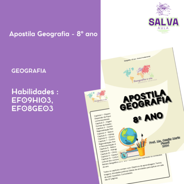 Apostila Geografia - 8º ano!