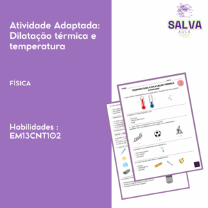 Atividade Adaptada: Dilatação térmica e temperatura