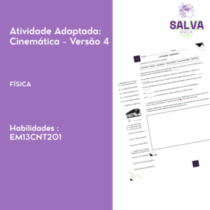 Atividade Adaptada Cinemática - Versão 4