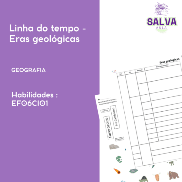 Eras geológicas - Linha do tempo interativa!