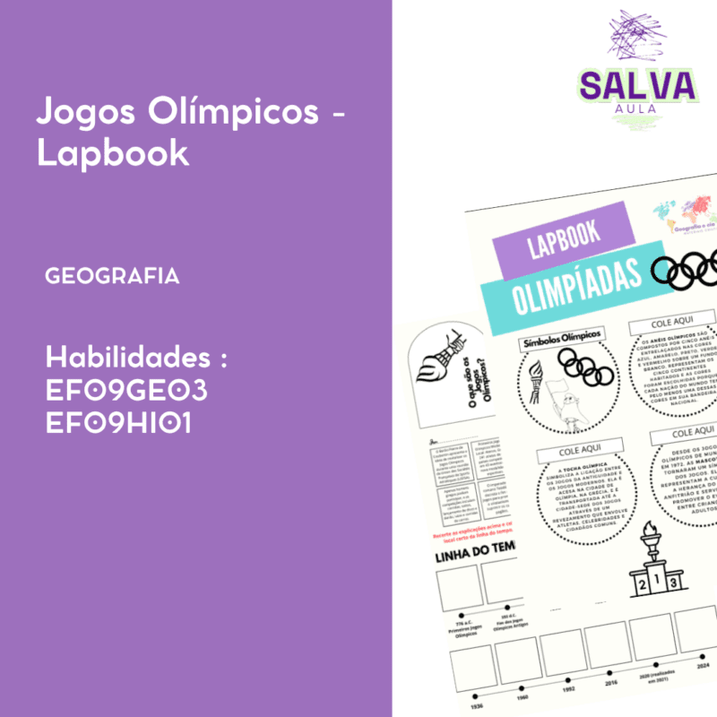 Jogos Olímpicos - Lapbook!
