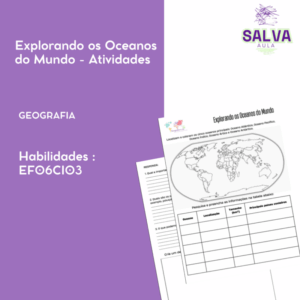 Explorando os Oceanos do Mundo - Atividades!