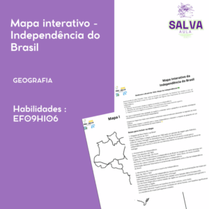 Mapa interativo - Independência do Brasil!
