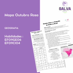 Mapa Câncer de Mama - Outubro Rosa!