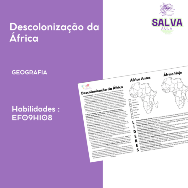 Descolonização da África - Texto e Mapas!