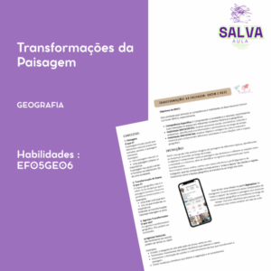 Transformações da Paisagem: Ontem e Hoje