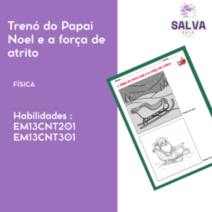 Trenó do Papai Noel e a força de atrito