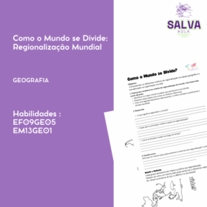 Como o Mundo se Divide? - Regionalização Mundial - Atividade!
