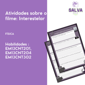 Atividades Filme Interestelar