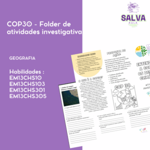COP30 - EDUCAÇÃO CLIMÁTICA EM FOCO!