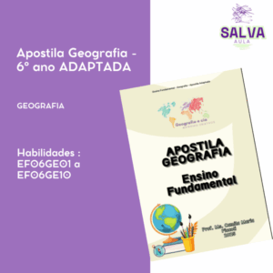Apostila ADAPTADA 6º ano Ensino Fundamental!
