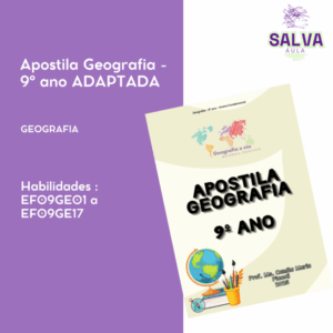 Apostila ADAPTADA 9º ano Ensino Fundamental!