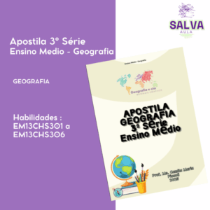Apostila Geografia 3ª Série do Ensino Médio!
