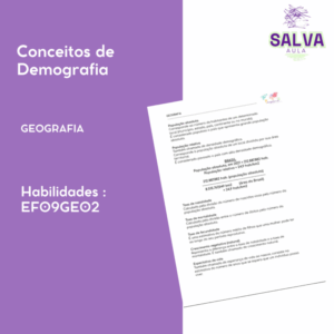 Conceitos de Demografia - Resumo!