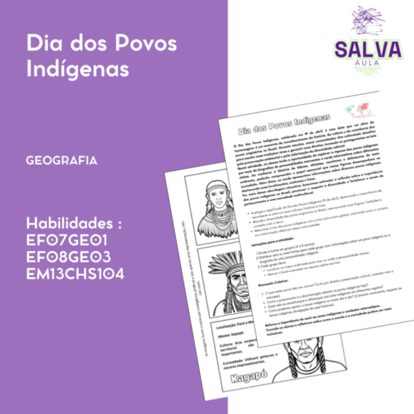 Atividade Especial: Dia dos Povos Indígenas!