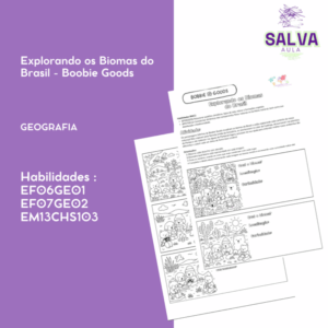 Explorando os Biomas do Brasil com os Personagens Boobie Goods