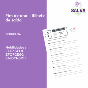 Fim de ano - Bilhete de saída