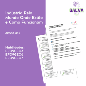 INDÚSTRIA PELO MUNDO ONDE ESTÃO E COMO FUNCIONAM - Atividade com mapa!