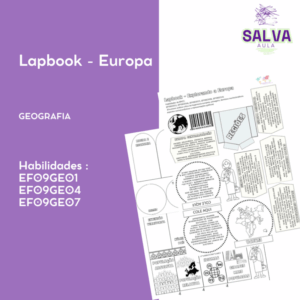 Lapbook Interativo - Continente Europeu