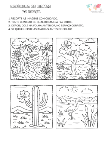 Descubra os Biomas do Brasil - Atividade Adaptada - Imagem 2