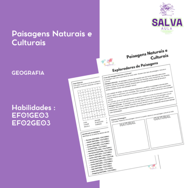 Paisagens Naturais e Culturais