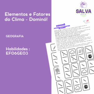 Elementos e Fatores do Clima - Dominó!