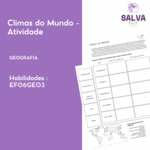 Climas do Mundo - Atividade!