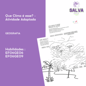 Que Clima é esse? - Atividade Adaptada