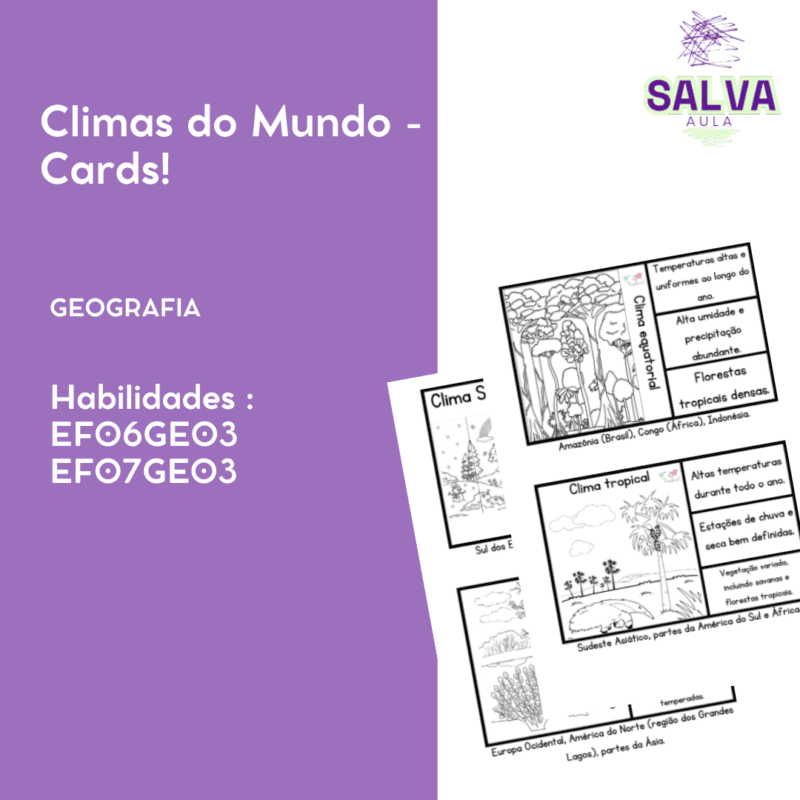Climas do Mundo - Cards!