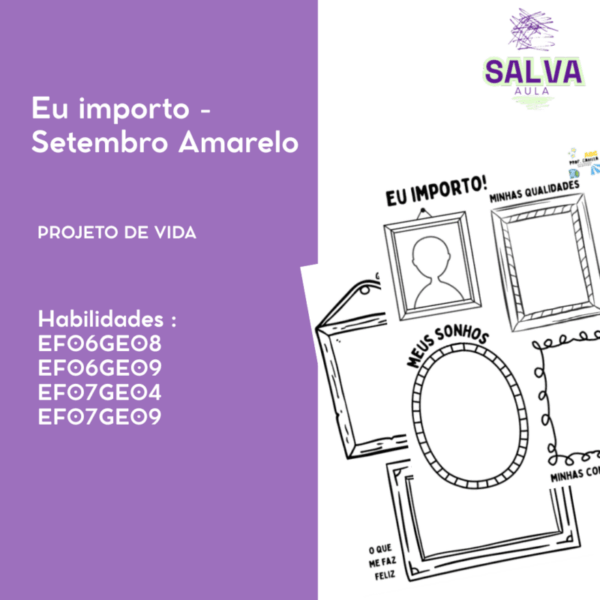 Eu importo! Projeto de Vida!