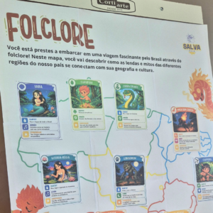 Mapa interativo do Folclore Brasileiro!