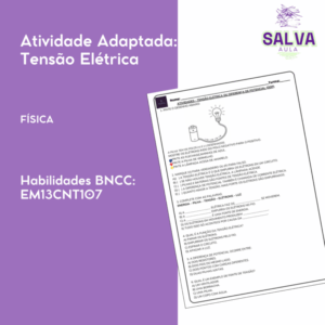 Atividade Adaptada: Tensão Elétrica