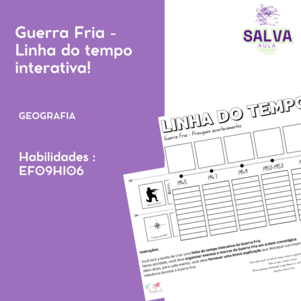 Guerra Fria - Linha do tempo interativa!