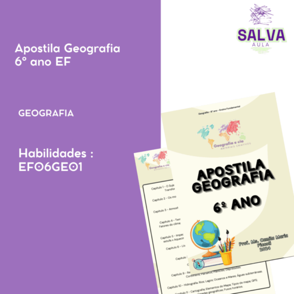 Geografia 6º ano EF - Apostila Completa!