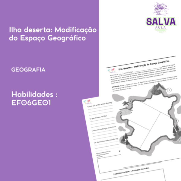 Mudanças no Espaço Geográfico - Dinâmica da Ilha deserta! Volta às aulas!