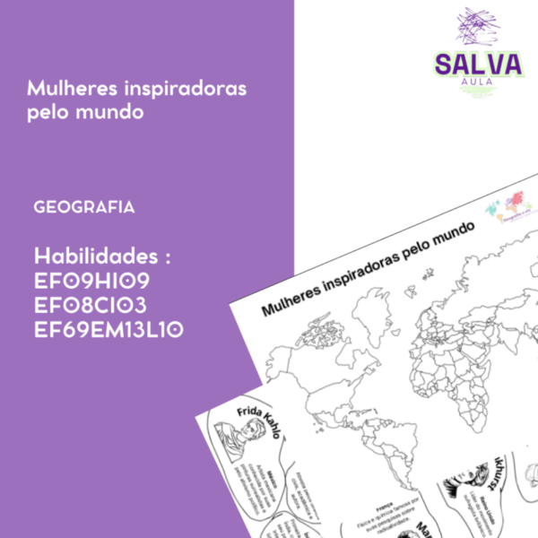 Mulheres inspiradoras - Mapa!