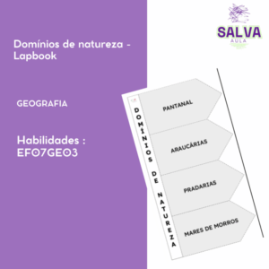 Domínios de natureza - Lapbook!