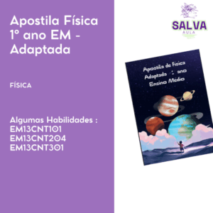 Apostila Adaptada Física - 1° ano