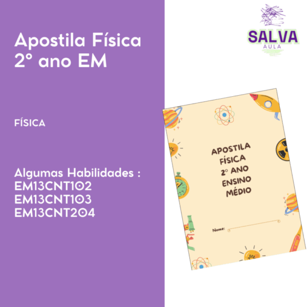 Apostila de Física 2° ano do Ensino Médio