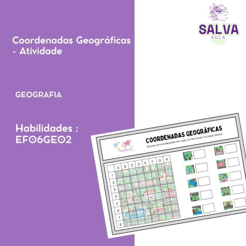 Coordenadas Geográficas - Atividade!