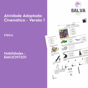 Atividade Adaptada Cinemática - Versão 1