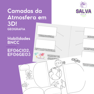 Camadas da Atmosfera em 3D!