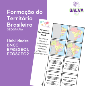 Formação do Território Brasileiro - Junte as peças! Volta às aulas!