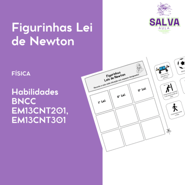 Figurinhas Leis de Newton