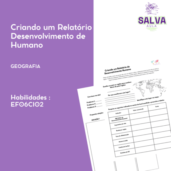 Criando um Relatório de Desenvolvimento Humano
