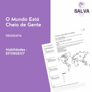 O mundo está cheio de gente! Atividade sobre População Mundial!
