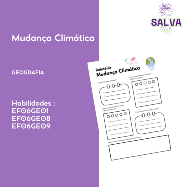 Mudanças climáticas - Pesquisa guiada!