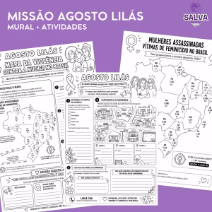 Atividade Agosto Lilás — Geografia da Proteção