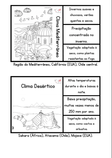 Climas do Mundo - Cards! - Imagem 2